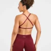 Adapt Seamless Strappy Sports Bra