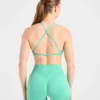 Adapt Seamless Strappy Sports Bra
