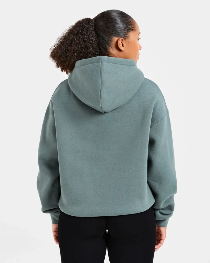 Athletics Applique Oversized Hoodie
