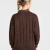 Athletics Oversized Knitted 1/4 Zip