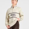 Athletics Oversized Knitted 1/4 Zip