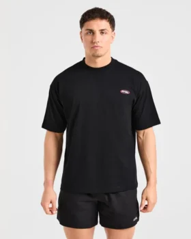 Athletics Script Oversized T Shirt
