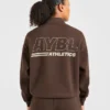Athletics Track Oversized 1/4 Zip Pullover