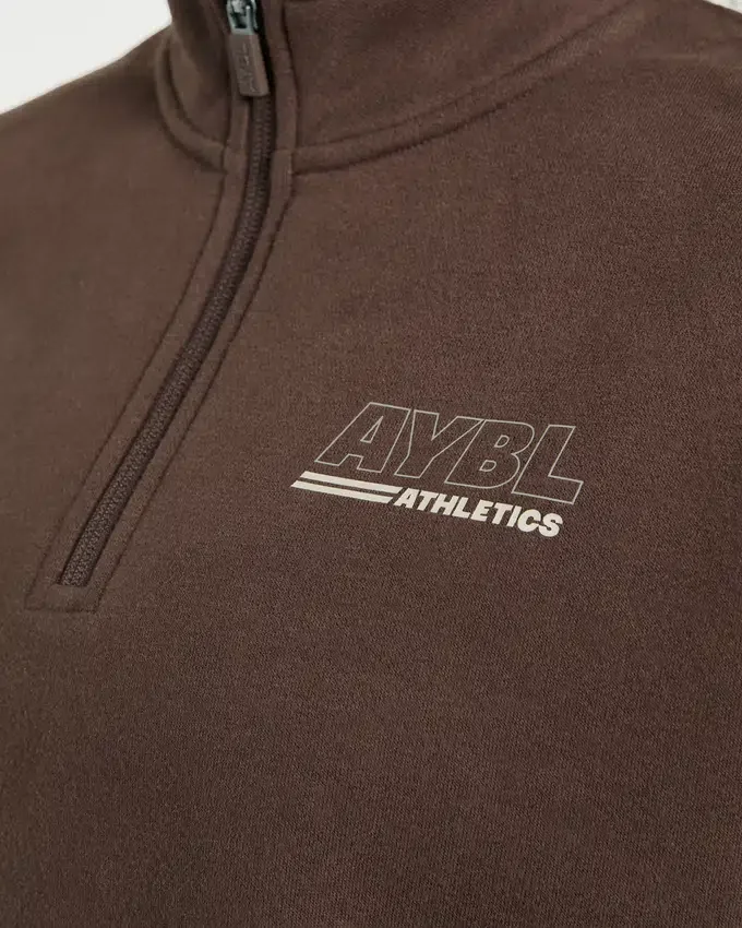Athletics Track Oversized 1/4 Zip Pullover