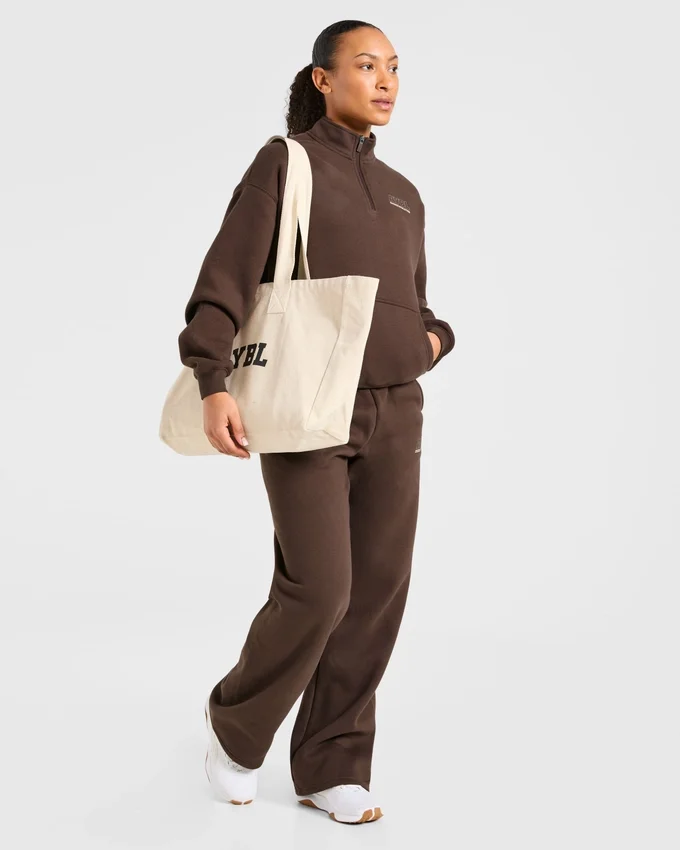 Athletics Track Oversized 1/4 Zip Pullover