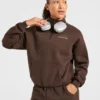 Athletics Track Oversized 1/4 Zip Pullover