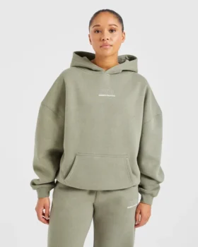 Athletics Track Oversized Hoodie