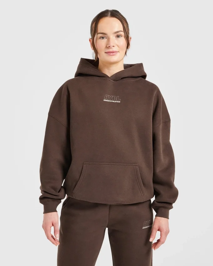 Athletics Track Oversized Hoodie