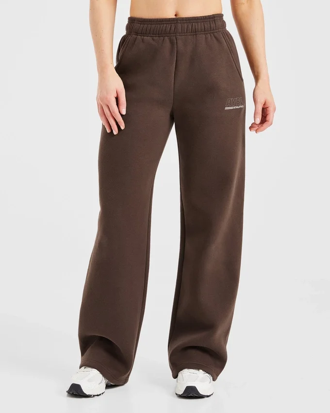 Athletics Track Oversized Straight Leg Joggers
