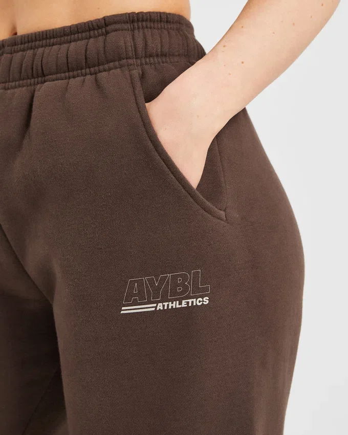 Athletics Track Oversized Straight Leg Joggers