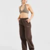Athletics Track Oversized Straight Leg Joggers