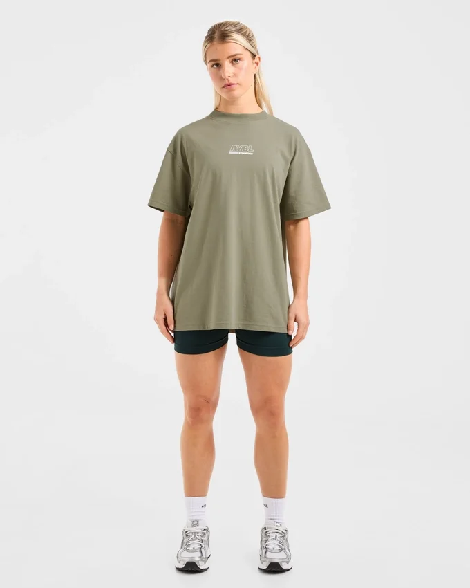 Athletics Track Oversized T Shirt