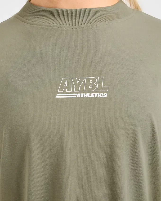 Athletics Track Oversized T Shirt