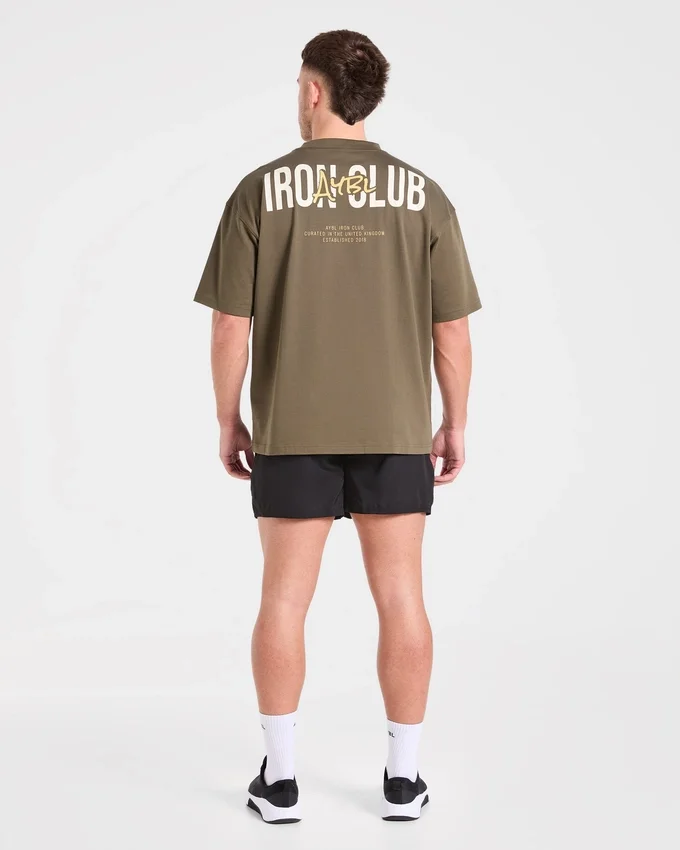 AYBL Iron Club Oversized T Shirt