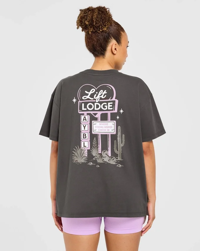AYBL Lift Lodge Oversized T Shirt