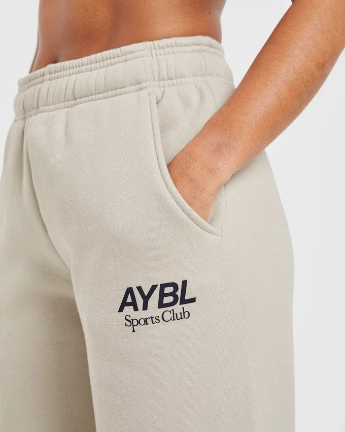 AYBL Sports Club Oversized Straight Leg Joggers