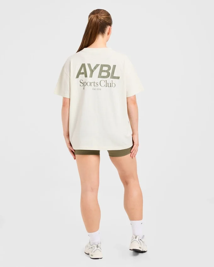 AYBL Sports Club Oversized T Shirt