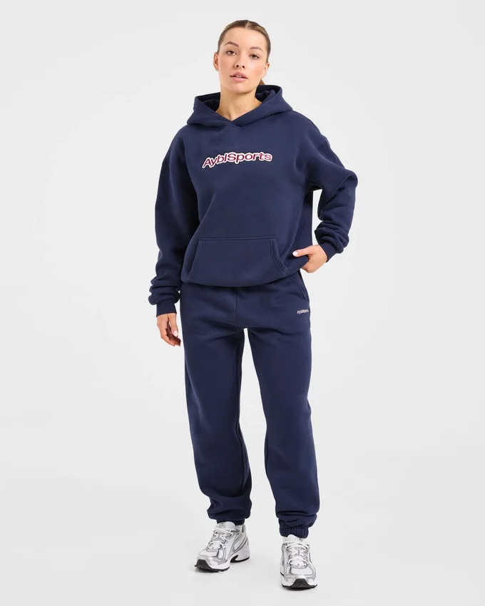 AYBL Sports Outline Oversized Hoodie