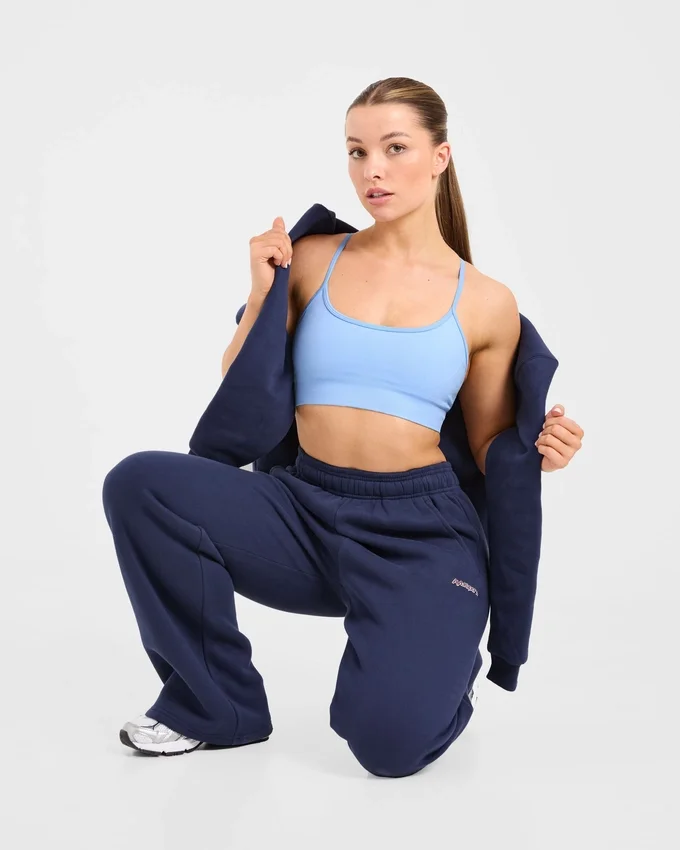 AYBL Sports Outline Oversized Straight Leg Joggers