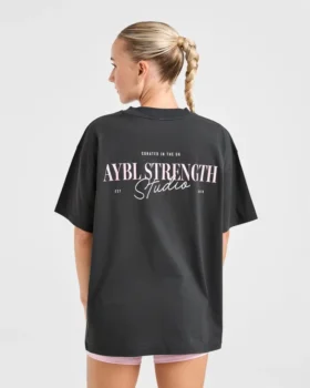 AYBL Strength Studio Oversized T Shirt