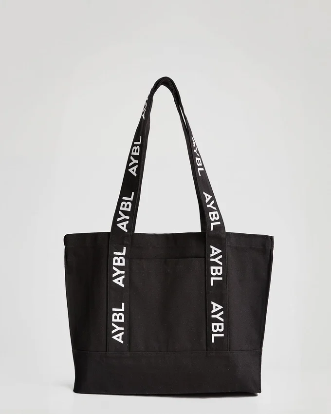 Branded Strap Tote Bag