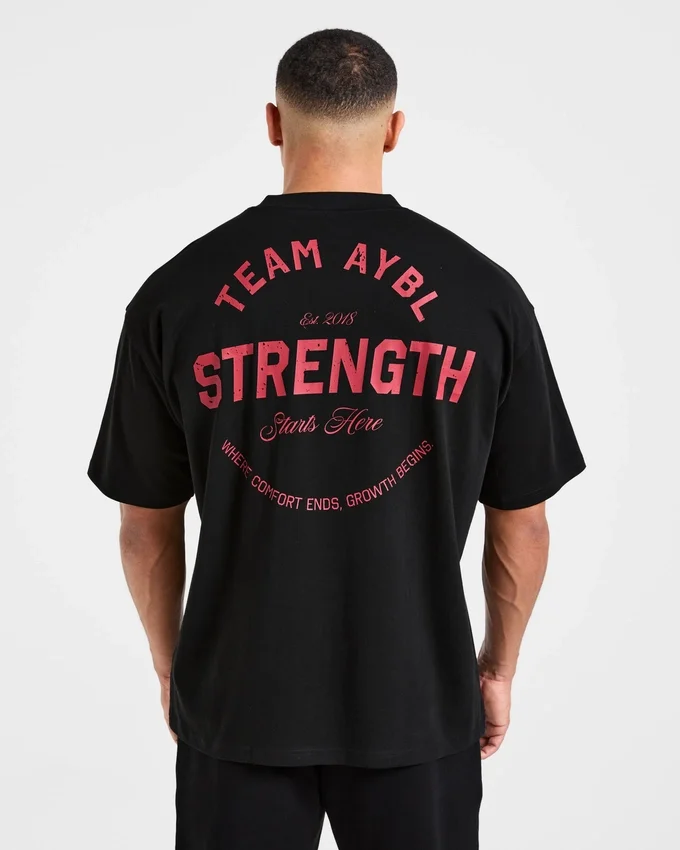 Cam Kissel x Strength Starts Here Oversized T Shirt