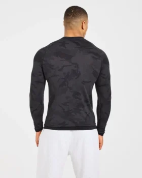 Camo Seamless Long Sleeve T Shirt