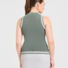 Classic Knitted High Neck Vest