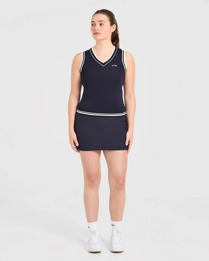 Classic Knitted V Neck Vest