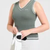 Classic Knitted V Neck Vest