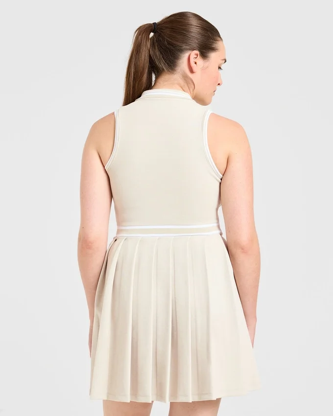 Classic Pleated Dress