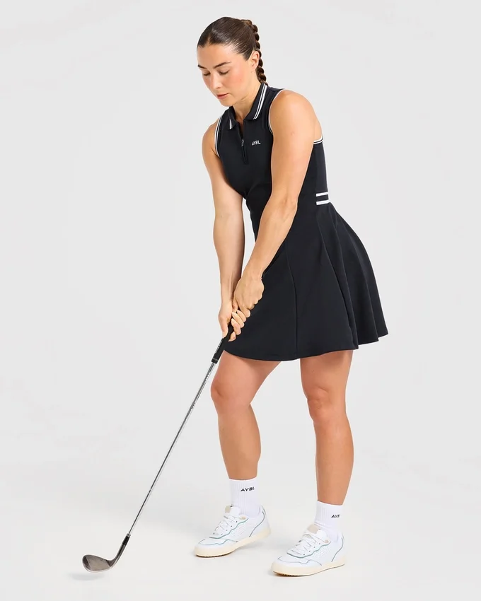 Classic Pleated Dress