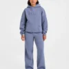 Classic Plush Oversized Straight Leg Joggers