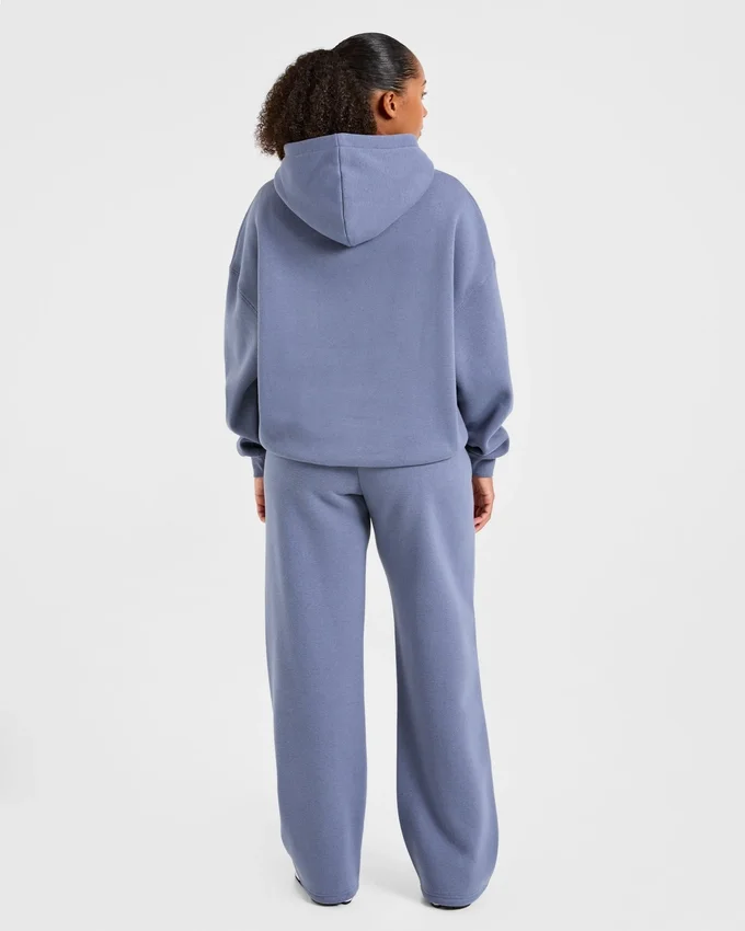 Classic Plush Oversized Straight Leg Joggers