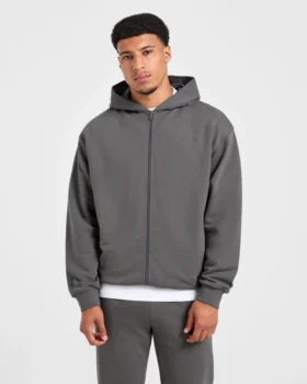 Craft Oversized Zip Up Hoodie