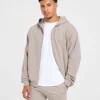 Craft Oversized Zip Up Hoodie