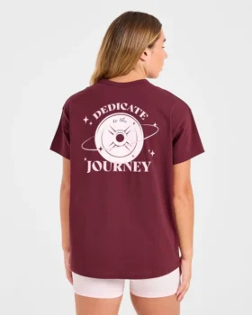 Dedicate To The Journey Oversized T Shirt