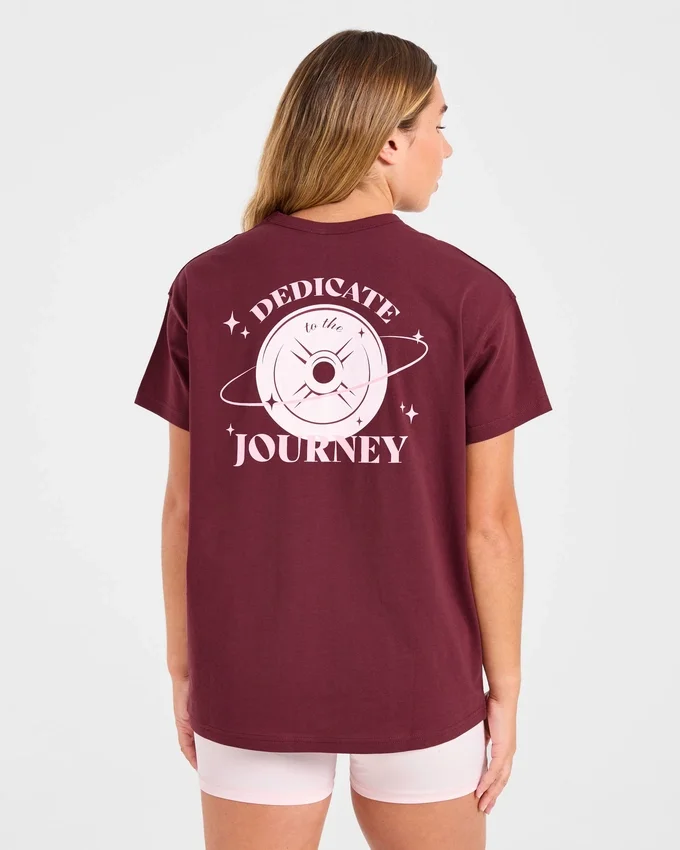 Dedicate To The Journey Oversized T Shirt