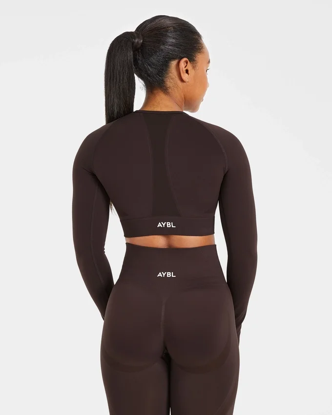 Empower Seamless Long Sleeve Crop Top