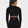 Empower Seamless Long Sleeve Crop Top