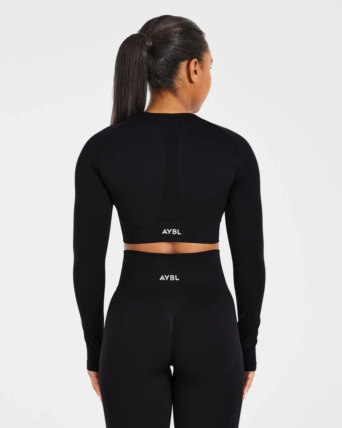 Empower Seamless Long Sleeve Crop Top