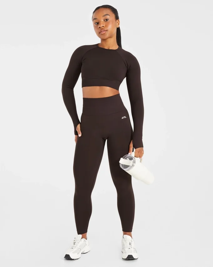 Empower Seamless Long Sleeve Crop Top