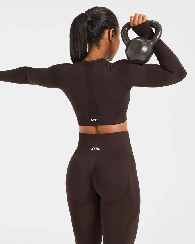 Empower Seamless Long Sleeve Crop Top