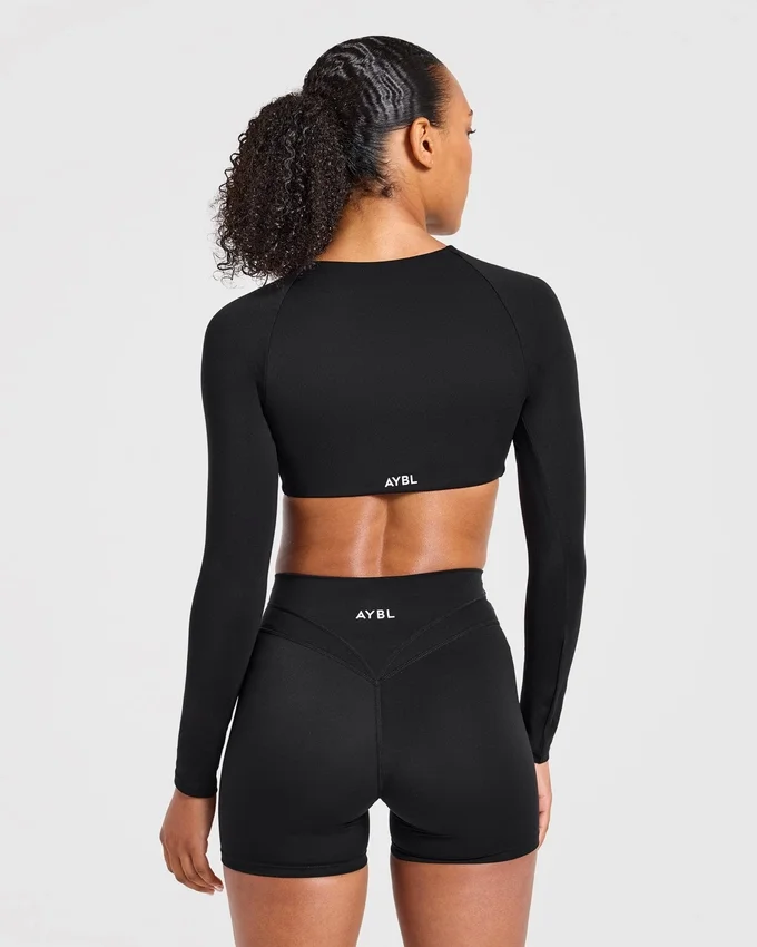 Engage Long Sleeve Crop Top