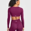Engage Long Sleeve Crop Top