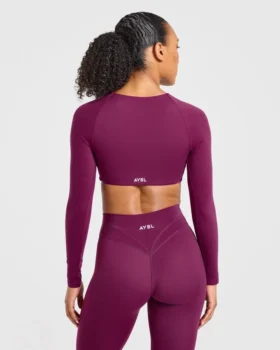 Engage Long Sleeve Crop Top