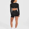 Engage Long Sleeve Crop Top