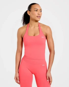 Enhance Seamless Halterneck Top