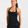 Enhance Seamless Halterneck Top
