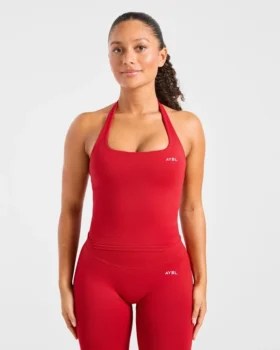 Enhance Seamless Halterneck Top